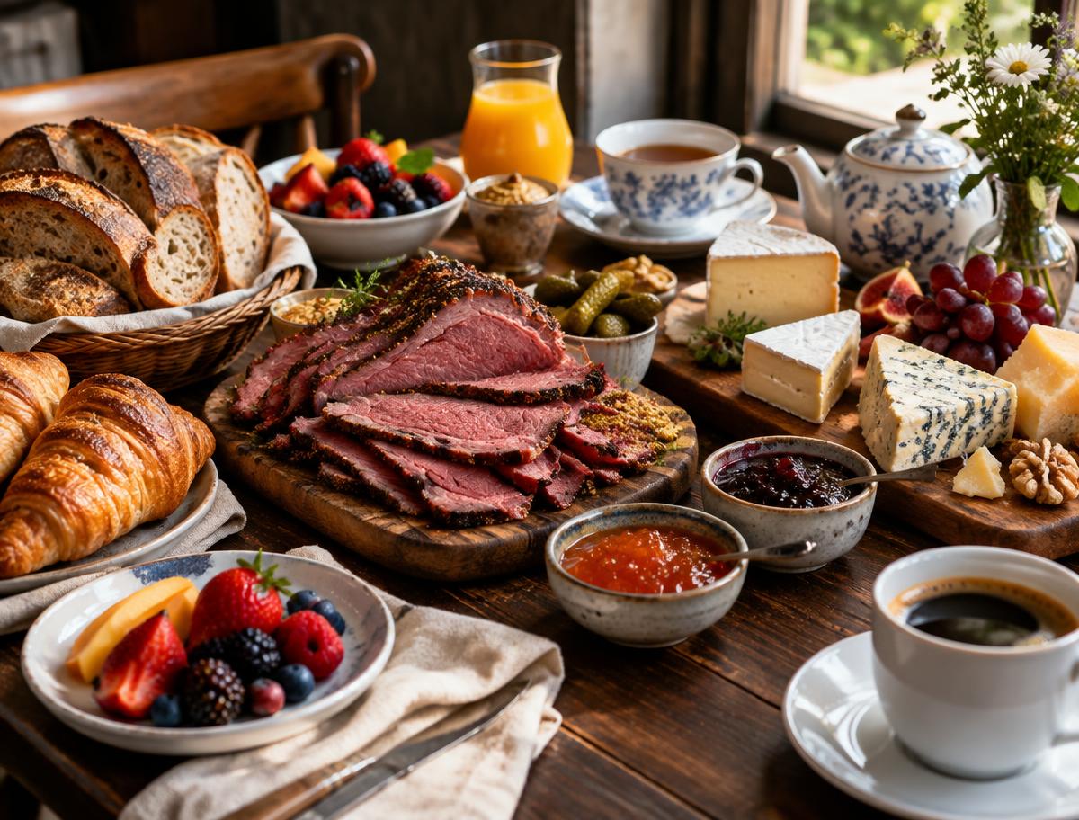 Besonderes Frühstück