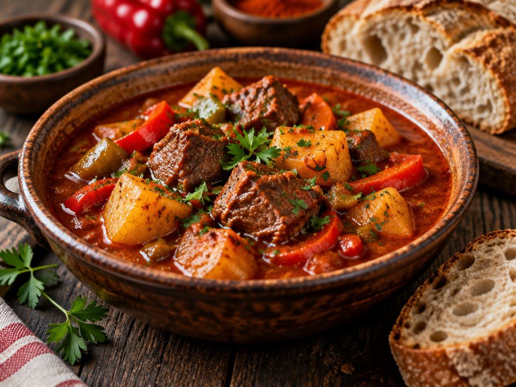 Ungarischer Gulasch-Eintopf