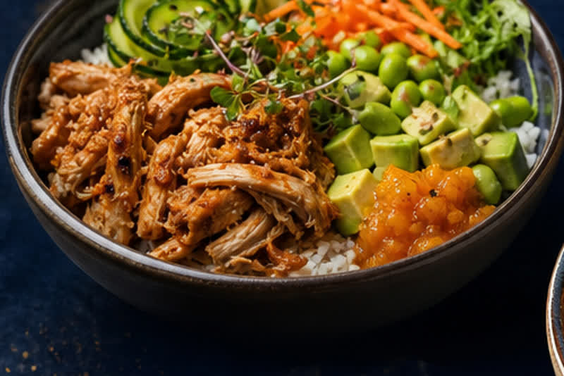 Chicken Bowl – hausgemachte Bowl im Soul-Food.kitchen Lüdinghausen